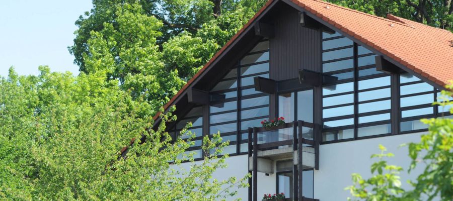 Fachwerkgebäude einer Rehse Einrichtung