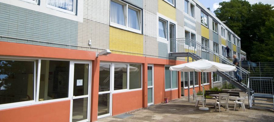 Außenansicht einer modernen Rehse Einrichtung